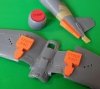 Omask 77207 F4U Corsair wheel bay plugs (for Tamiya) 1/72